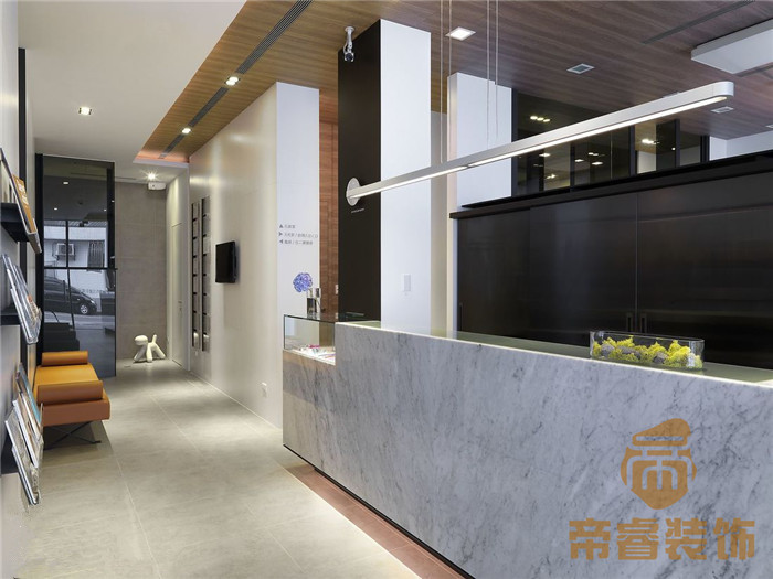 現(xiàn)代簡約牙科診所裝修效果圖