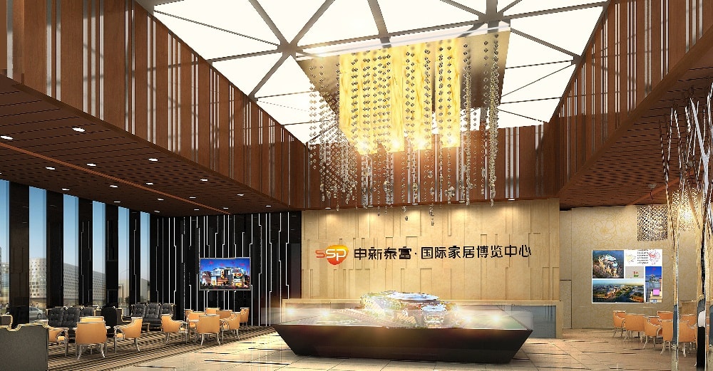 國際家居博覽中心 售樓部方案設(shè)計效果圖